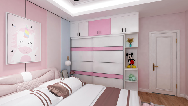 女孩房臥室設(shè)計(jì)圖