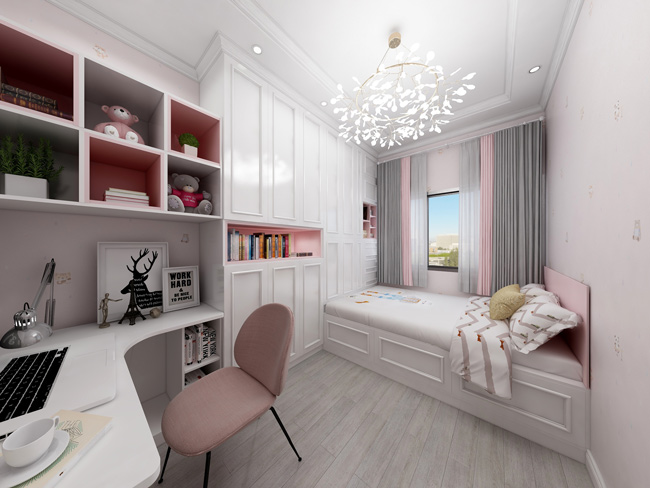 女孩房臥室設(shè)計(jì)圖
