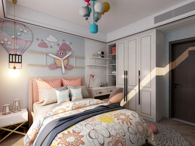 女孩房臥室設(shè)計(jì)圖