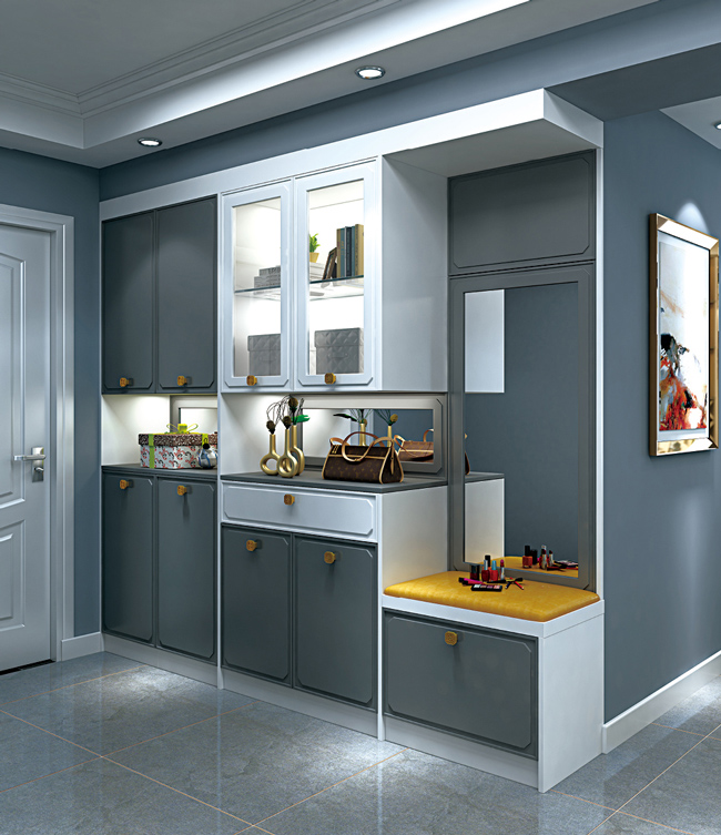 全屋定制收納設(shè)計玄關(guān)