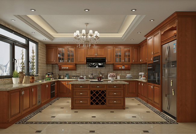 美式廚房設(shè)計(jì)圖