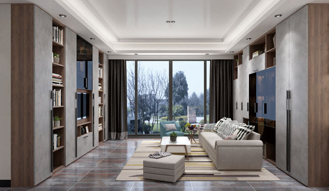 客廳收納家具挑選和裝修原則